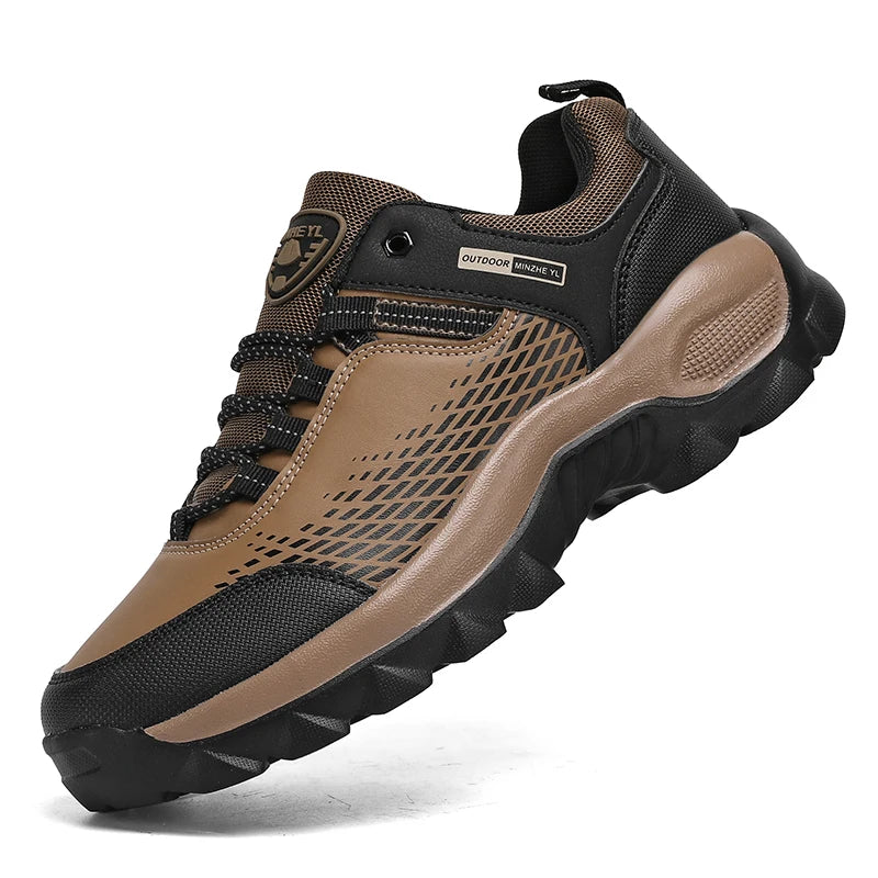 Zapatillas de senderismo para hombre, botas de montaña, zapatillas deportivas informales y de moda, zapatillas para viajar y acampar, zapatillas para caza, entrenamiento táctico y actividades al aire libre.