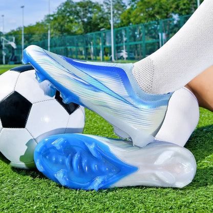 Chaussures de football pour hommes, chaussures de football pour femmes, chaussures de terrain synthétique pour l'extérieur