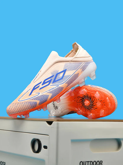 Herren-Fußballschuhe New Society für Rasen, atmungsaktive ultraleichte Outdoor-Sportschuhe für Erwachsene, Fußball-Sneaker für Herren