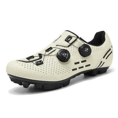 Sapatos de ciclismo para homem: sapatos profissionais de BTT e SPD; sapatos de corrida de montanha; sapatos de ciclismo de estrada SPD para mulher