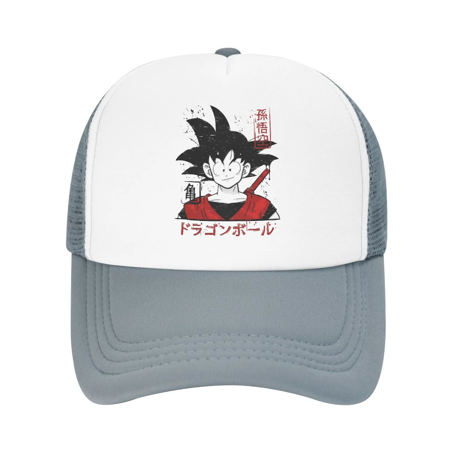 Japanese Goku Dragon Ball Z Mesh Baseball Cap Unisex Fashion Sun Hats  Hats Snapback Caps Fishing Hat Winter Trucker Caps