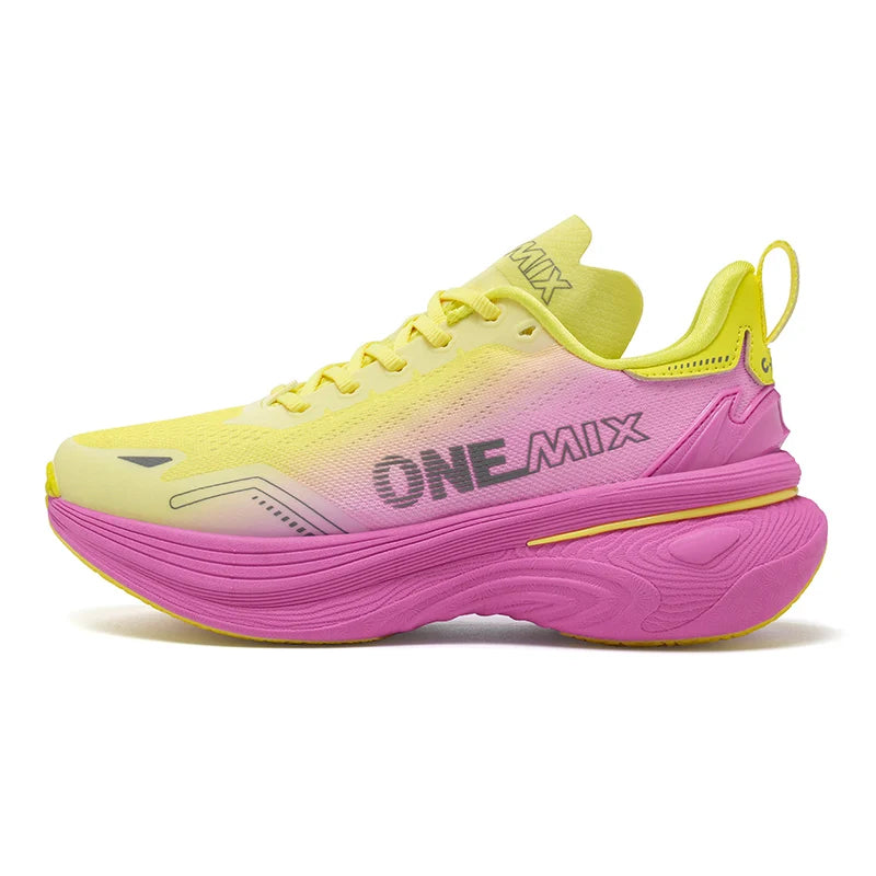 ONEMIX Bumper Max jogging- og løbesko – unisex, lette sneakers, slidstærke modeskos til vejbrug, sports- og fitnesssko
