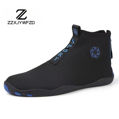 Sapatilhas aquáticas unissexo de cano alto para desporto ao ar livre, caminhada, travessias na água, natação, praia, fitness, mergulho e surf, estilo barefoot