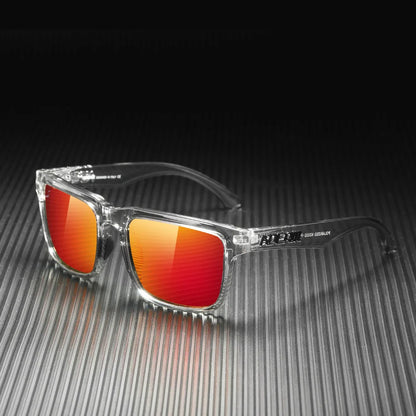 New Colors KDEAM-PLUS Large Size Square Unisex Sunglasses Polarized Photochromic Oversized Sun Glasses Fashion Anti Glare Mirror