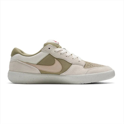 Nike Sb Force 58 Unisex Comfortable Versatile Durable Breathable Low-Top Sneakers White and Green Dv5477-106