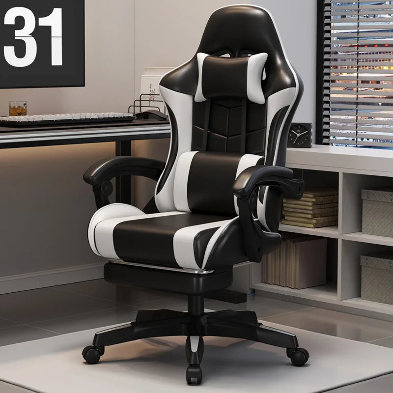 Scaun esports pentru internet café Sponge, scaun de calculator pentru internet café, scaun de birou rabatabil pentru acasă, confortabil și rotativ