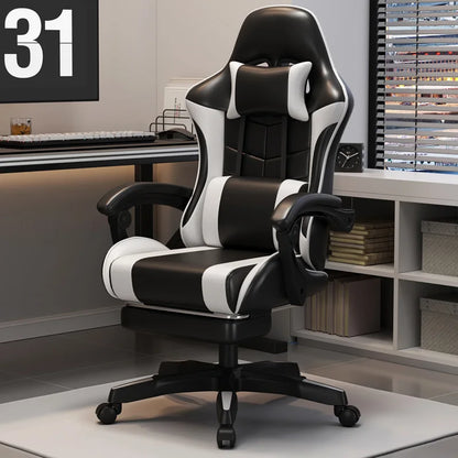 Scaun esports pentru internet café Sponge, scaun de calculator pentru internet café, scaun de birou rabatabil pentru acasă, confortabil și rotativ