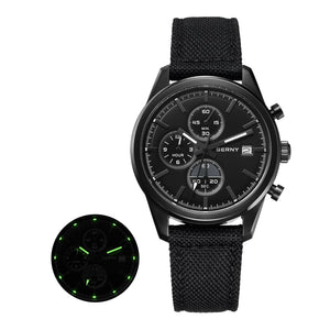 BERNY Top Quartz Chronograph Men's Watches Luminous Miyota 0S10 Sapphire AR Coated 5ATM Waterproof 2026 New Sports Men's Watches