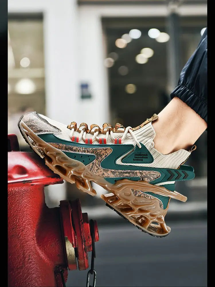 Chaussure Homme Chaussures de course respirantes pour hommes, baskets décontractées pour hommes, chaussures de tennis pour hommes, entraîneur de course, mocassins à la mode, luxe