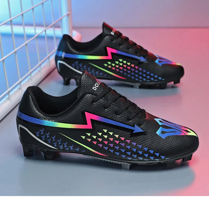 High Quality Men's Soccer Shoes for Society, Ultralight Turf Soccer Cleats Sneakers, Training Football Boots Chuteira Campo Sizes 35-45