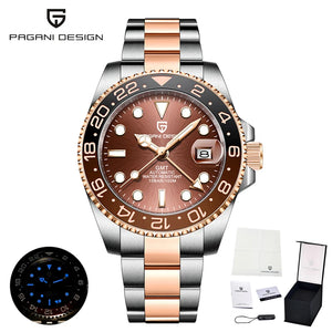 New PAGANI DESIGN Top Luxury Watch 8215 Sports Mechanical Automatic Watch Waterproof Stainless Steel Sapphire Watches for Man