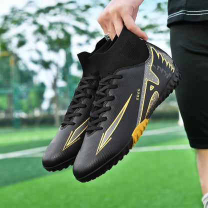 Profesjonalne buty piłkarskie dla mężczyzn, buty piłkarskie dla dorosłych, buty piłkarskie typu cleat, ultralekkie buty treningowe do piłki nożnej, buty sportowe do uprawiania sportów na świeżym powietrzu