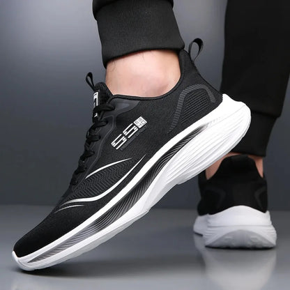 Běžecké boty s karbonovou deskou pro maraton, pánské ležérní tenisky, vzduchové polstrování, luxusní, pohodlné, lehké sportovní běžecké boty, pánská obuv