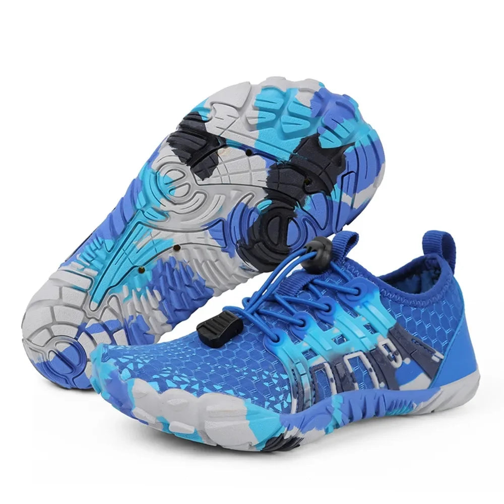 12 Farben Wasserschuhe für Kinder, Sommer, Strand, Five Fingers, Barfuß, Schwimmen, Aqua-Schuhe, schnell trocknend, Meer, Fluss, Kindersneaker