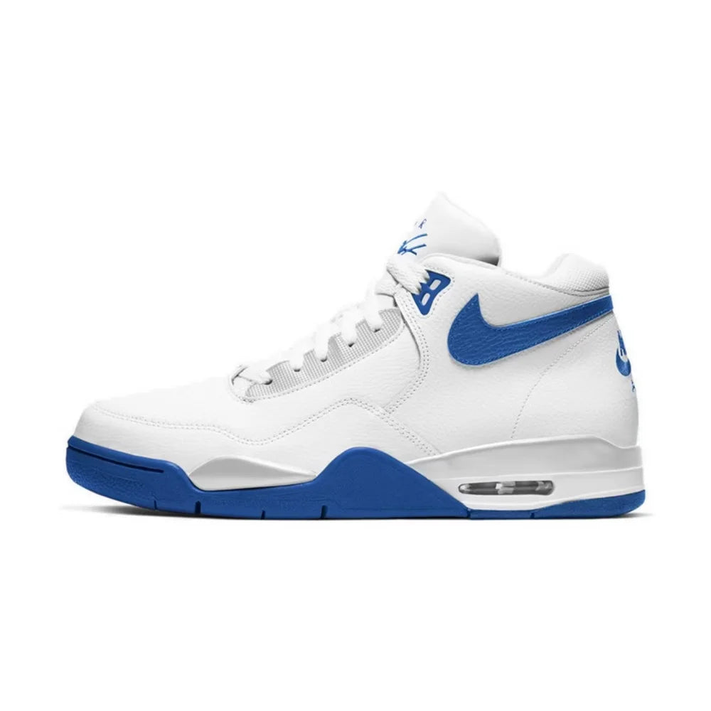 Nike Flight Legacy Mid-Top Retro Basketball Shoes with Slip-Resistant, Durable, and Cushioned Construction - Unisex BQ4212-600