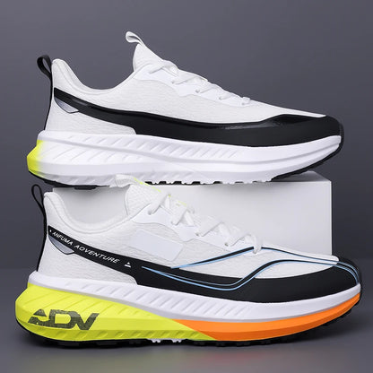 Sapatos de caminhada para homem, para atividades ao ar livre, antiderrapantes, de boa qualidade, modernos, rasos, resistentes ao desgaste, respiráveis, ténis casuais, desportivos, de corrida, para homem