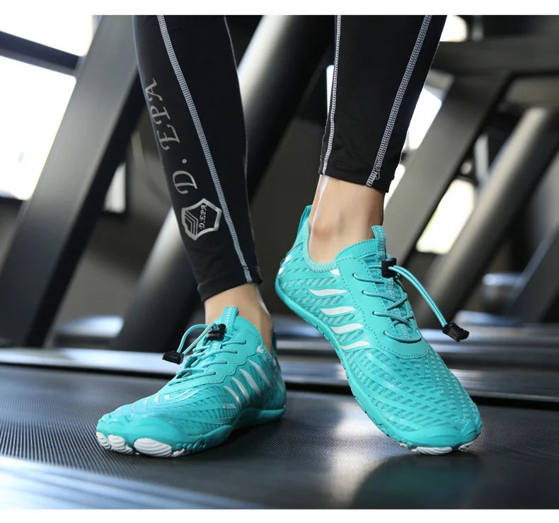 Herren Damen Wasserschuhe Aqua-Schuhe Drainage-Schuhe Strandsport Schwimmsandalen Schnelltrocknend Bootfahren Barfuß Tauchen Angeln Surfen Sneaker