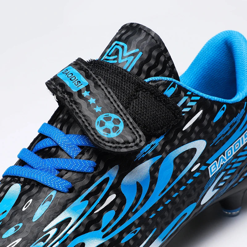 Chaussures de football pour enfants, garçons et filles, crampons d'entraînement, chaussures de football pour jeunes, chaussures de football pour petits/grands, chaussures de football professionnelles pour l'extérieur