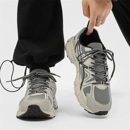 Men Casual Shoes Outdoor Breathable Running Fashion Walking Leisure Lace-up Jogging Loafers Brand Sneakers Blade Comfortable