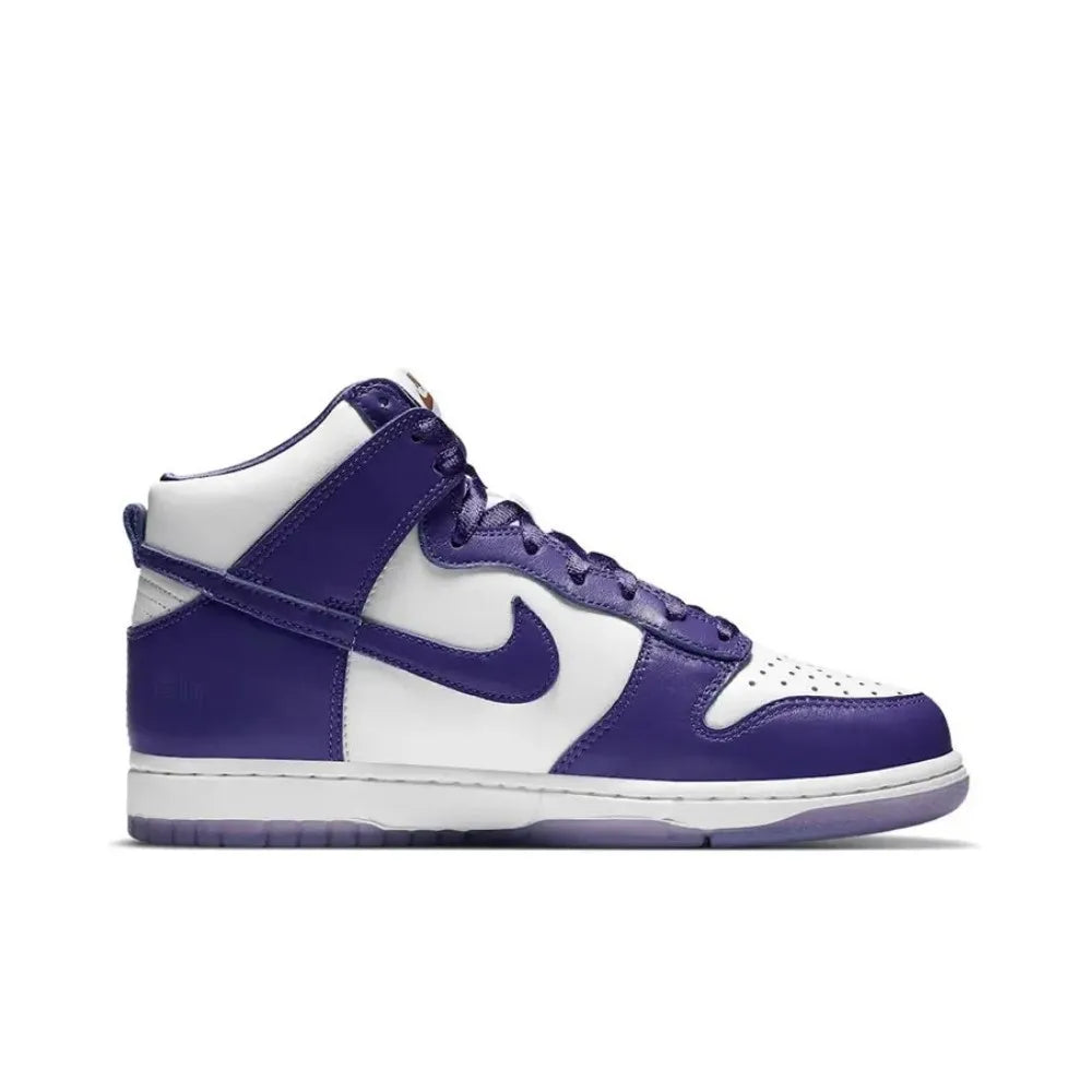 Nike Dunk SP “Varsity Purple” High-Top Skate Shoes Stylish Comfortable Slip-Resistant Durable Unisex Casual Shoes DC5382-100