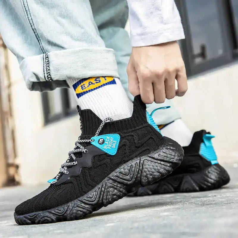 Natural Leather Key Height Summer Sneakers For Skateboarding Athletic Shoes For Men Grey Boots Sport Sepatu Raning