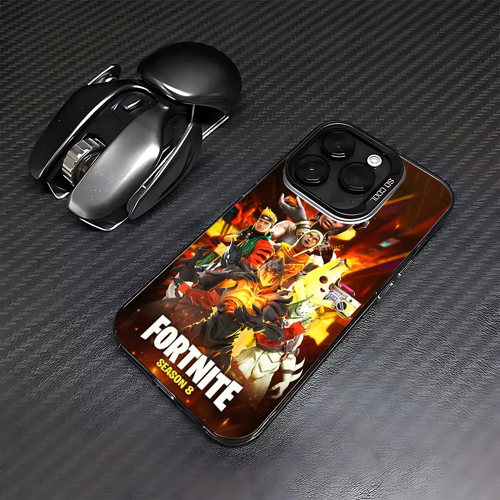 Game Fortnite Phone Case for Samsung Galaxy S26 S25 S24 S23 S22 S21 S20 Note20 FE Ultra Edge Plus 4G 5G Anti Fall Matte Cover