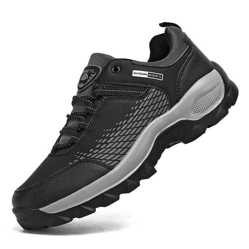 Zapatillas de senderismo para hombre, botas de montaña, zapatillas deportivas informales y de moda, zapatillas para viajar y acampar, zapatillas para caza, entrenamiento táctico y actividades al aire libre.