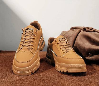 Chaussures de sport décontractées pour homme, pour la randonnée et les activités de plein air, tendance, mode urbaine, confortables, à semelle épaisse