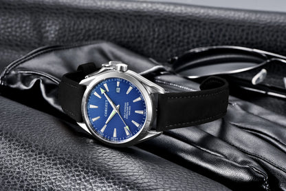 Orologi CORGEUT NH35/MIYOTA 8215 da uomo con cinturino in pelle, meccanici automatici, vetro zaffiro, orologi alla moda, casual e sportivi