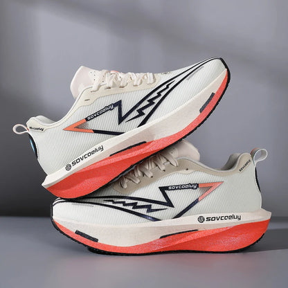 Vielseitige, rutschfeste und stoßdämpfende Carbon-Platten-Technologie für alle Jahreszeiten – Sport- und Freizeitschuhe, Laufschuhe, Fitnessschuhe, Unisex
