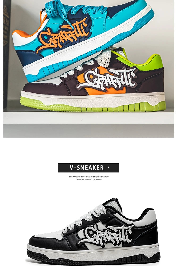 Modne niebieskie designerskie buty do skateboardingu dla mężczyzn, odzież uliczna, hip-hopowe trampki dla mężczyzn, luksusowe trampki na platformie do skateboardingu dla mężczyzn, buty do koszykówki dla mężczyzn
