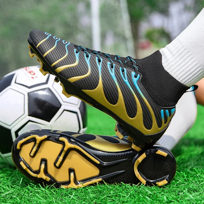 Ανδρικά παπούτσια ποδοσφαίρου Sport FG/TF Παπούτσια ποδοσφαίρου για εξωτερικούς χώρους Προπόνηση Αγόρια Αγώνας Αντιολισθητικά Παπούτσια με μακριά καρφιά Εσωτερικού χώρου Futsal Άνετα