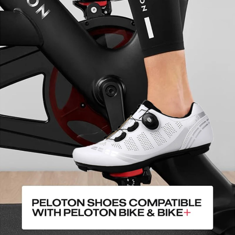 Zapatillas de ciclismo para hombre, bicicletas de carretera, mujer, competición, con cierre automático, velocidad, zapatillas deportivas de ciclismo, zapatillas de ciclismo con calas SPD para mujer
