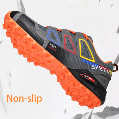 Zapatillas de senderismo impermeables para hombre, zapatillas resistentes al desgaste para actividades al aire libre, zapatillas de senderismo de piel, de caza y deportivas tácticas para hombre