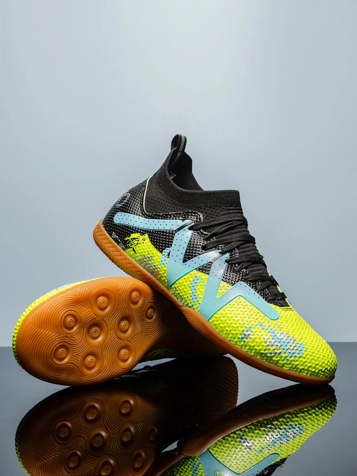 Chaussures de football pour homme, crampons Society, chaussures de football professionnelles, chaussures de football d'intérieur pour terrain rapide, baskets pour garçon, entraînement original