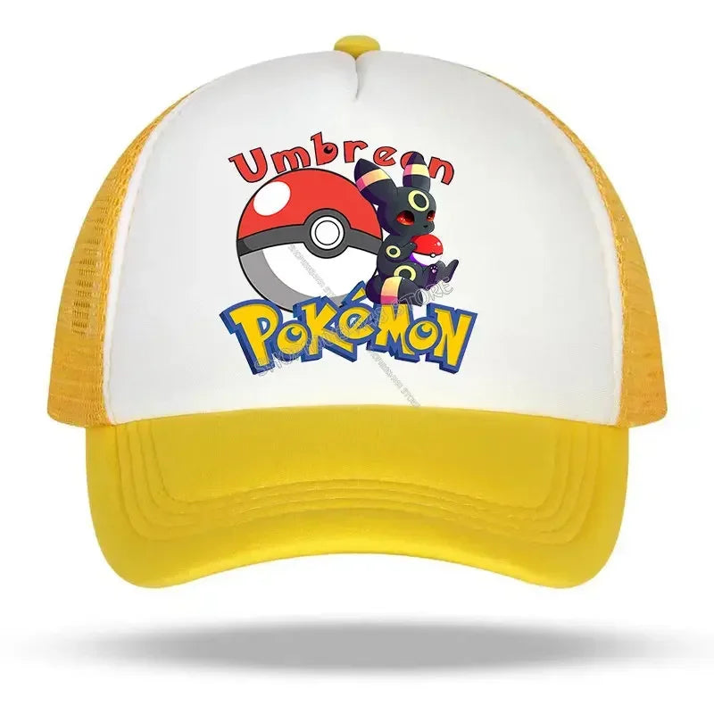 Pokemon Pikachu Baseball Cap Girls Women Hip Hop Yellow Hat Adult Lover Summer Sunhat Parent-child Outdoor Sport Shade Cap Gift