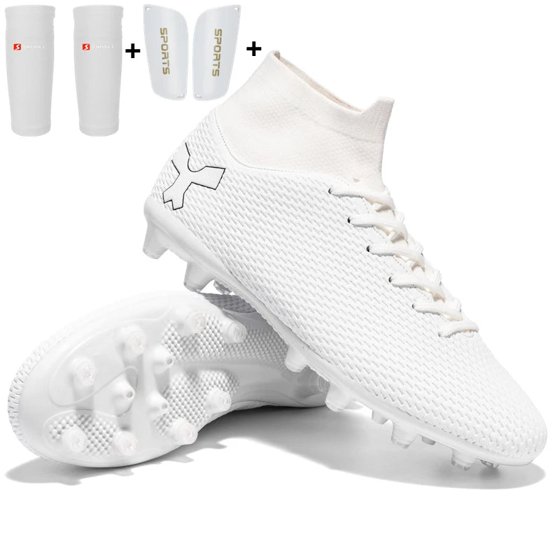 Hoogwaardige voetbalschoenen voor heren, duurzame voetbalschoenen voor jongens, lichtgewicht voetbalschoenen voor kinderen, futsal-trainingsschoenen, voetbalschoenen met noppen