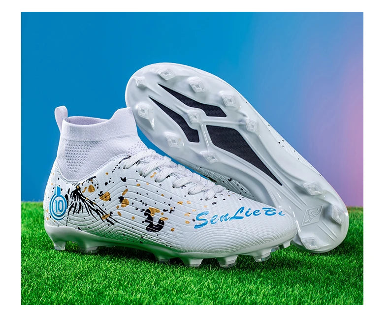 Men Professional Soccer Shoes Non-slip Football Boots Unisex Breathable Futsal Sports New Cleats Drop Shipping Ultralight