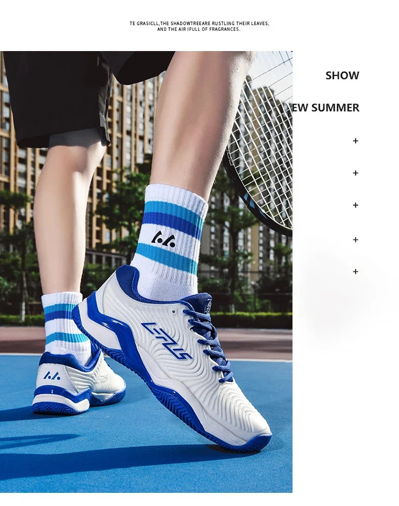 Paar ademende tafeltennisschoenen, sportschoenen, volleybalschoenen voor heren en dames, merk: Professional, badmintonsneakers