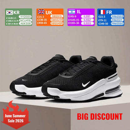 Nike Air Zoom Upturn SC bequeme und vielseitige, gedämpfte, rutschfeste, robuste Low-Top-Wanderschuhe in Schwarz IB2746-004