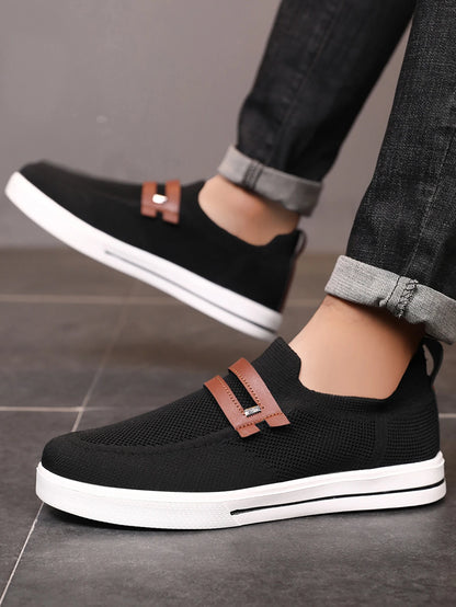 New Men's Sports Shoes Mesh Breathable Casual Outdoor EVA Soft-Soled Walking Shoes Lightweight Comfortable
