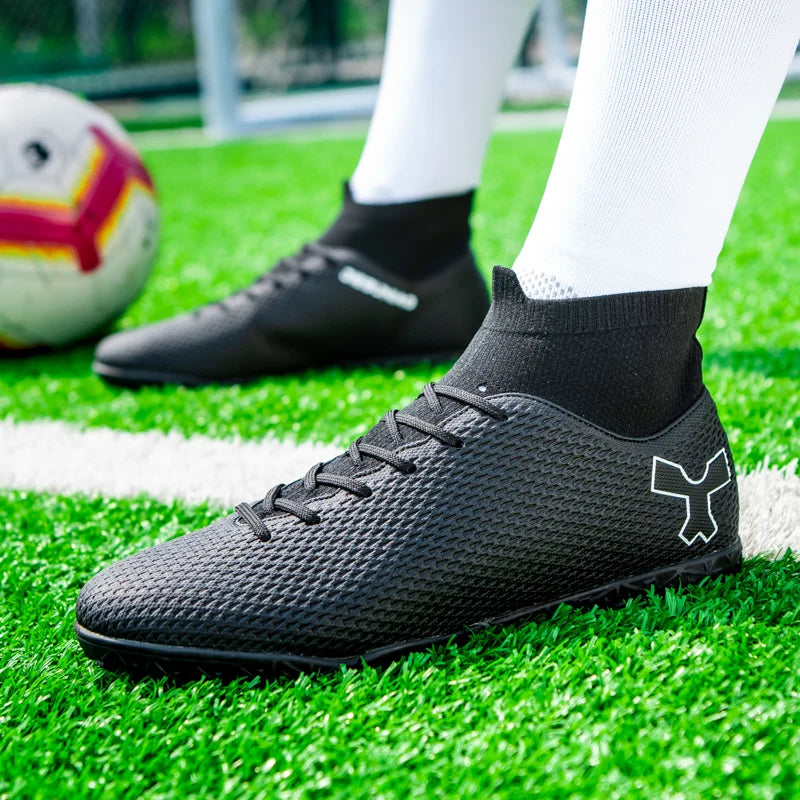 Hoogwaardige voetbalschoenen voor heren, duurzame voetbalschoenen voor jongens, lichtgewicht voetbalschoenen voor kinderen, futsal-trainingsschoenen, voetbalschoenen met noppen