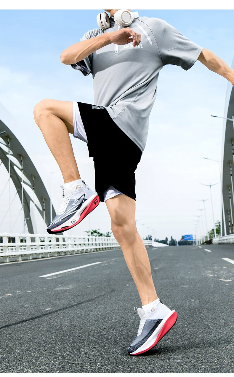 Pánska športová obuv Carbon Plate 3.0 Racing Marathon – stabilná, s dobrým odrazom, odolná proti opotrebeniu, pánska bežecká obuv, tréningové tenisky na beh