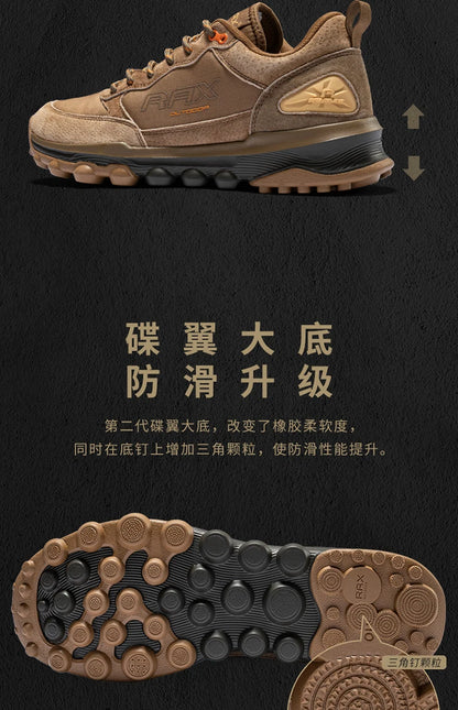 RAX Winter Hiking Boots Men Waterproof Breathable Outdoor Sports Sneakers for Men Trekking Boots Mountain Trekking Shoes Bigsize