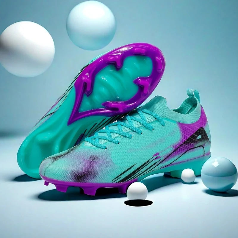 Herren-Fußballschuhe FG – rutschfeste Trainingsschuhe – Fußballschuhe mit langen Stollen – ultraleichte Outdoor-Schuhe – Dropshipping