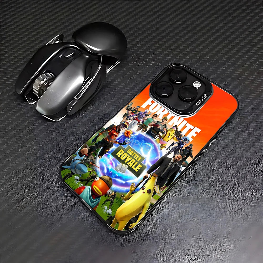 Game Fortnite Phone Case for Samsung Galaxy S26 S25 S24 S23 S22 S21 S20 Note20 FE Ultra Edge Plus 4G 5G Anti Fall Matte Cover