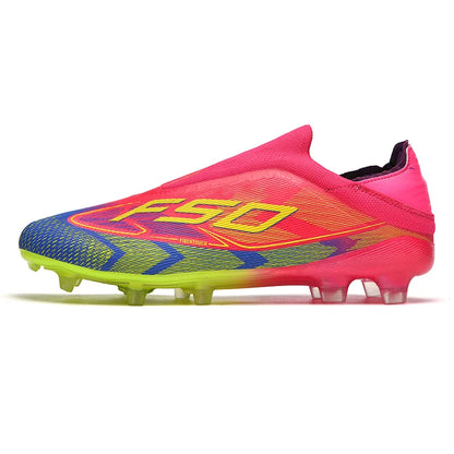 Herren-Fußballschuhe New Society für Rasen, atmungsaktive ultraleichte Outdoor-Sportschuhe für Erwachsene, Fußball-Sneaker für Herren