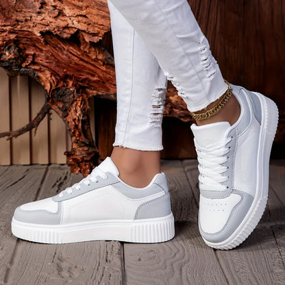 Damenschuhe Herren-Freizeitschuhe, vulkanisierte Schnürschuhe, Damen-Sneaker, rutschfest, leicht, bequem, Unisex-Sportschuhe