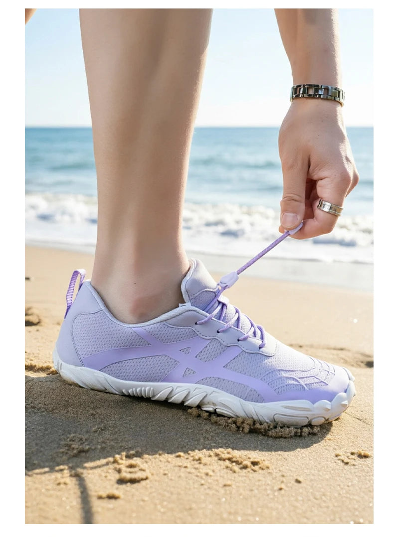Zapatillas acuáticas para deportes al aire libre, zapatillas minimalistas, de secado rápido, para la playa, la natación, el fitness, para vadear, el senderismo y el ciclismo.