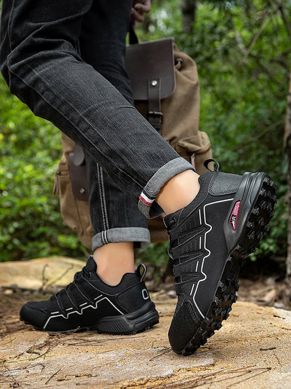 Men's Hiking Shoes Waterproof All-Terrain Outdoor Sneakers Non-Slip for Trekking Camping Tactical Training  Outdoor Cycling